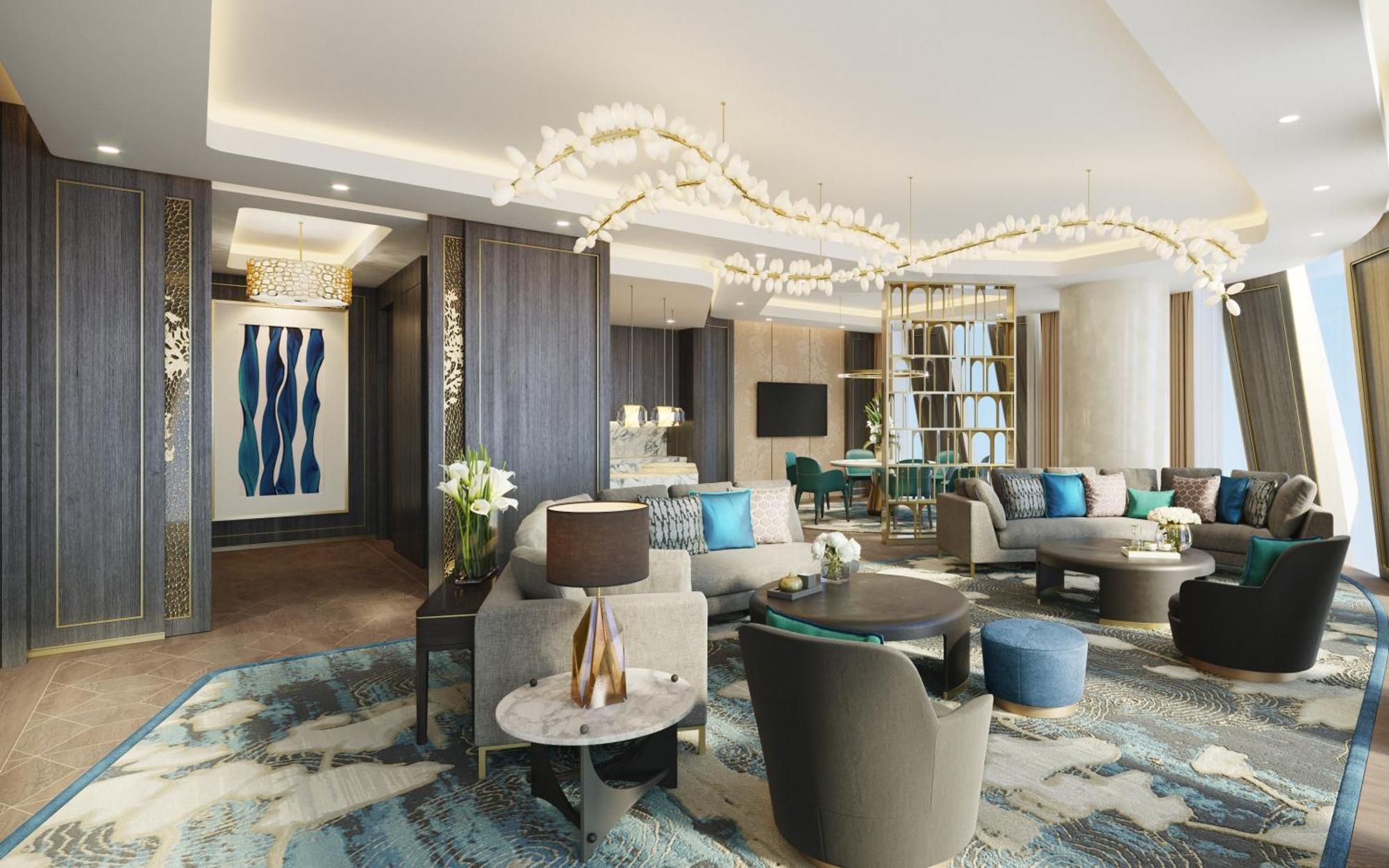 Mandarin Oriental Downtown, Dubai Otel Dış mekan fotoğraf
