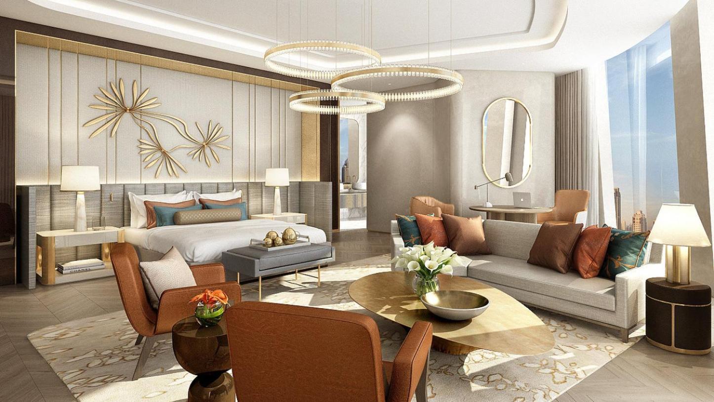Mandarin Oriental Downtown, Dubai Otel Dış mekan fotoğraf