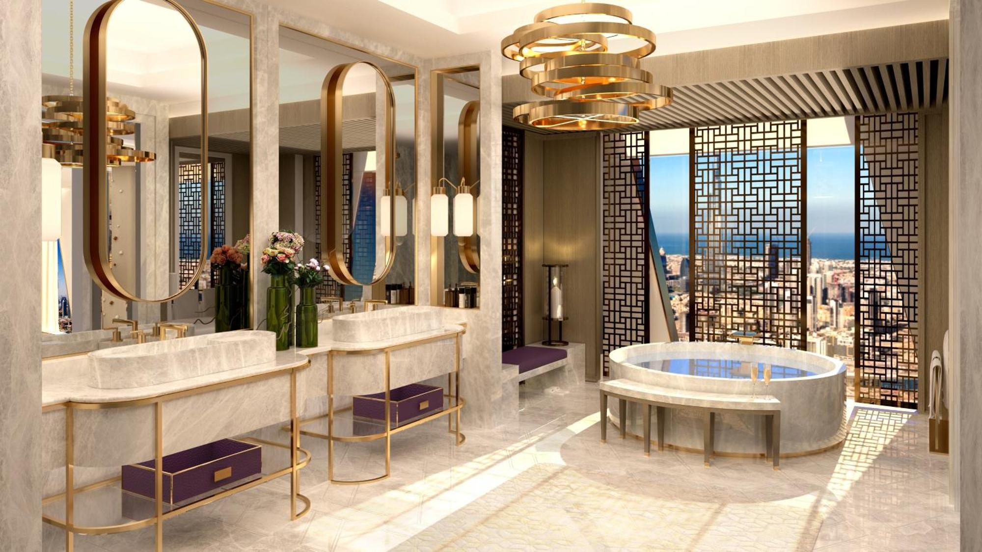 Mandarin Oriental Downtown, Dubai Otel Dış mekan fotoğraf
